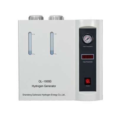 QL-1000B 25KG उच्च शुद्धता 0-1010ml/मिनट प्रवाह के लिए उच्च दबाव हाइड्रोजन जनरेटर