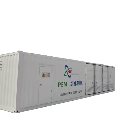 QLS-M200 4600KG उत्पादन दर 200Nm3/H Spe Pem H2 जनरेटर नवीकरणीय ऊर्जा के लिए