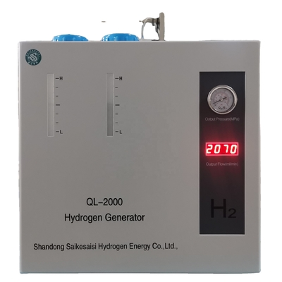 सीई प्रमाणित 2000ml/min FID GC उत्पादन दर 2000ml/min के लिए हाइड्रोजन जनरेटर