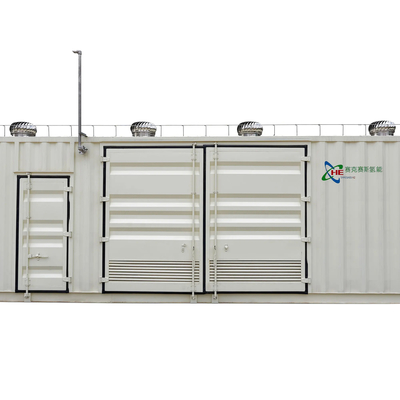 QLS-H50 तकनीक स्पीड हाइड्रोजन जनरेटर 50L/h पानी की खपत मॉड्यूलर